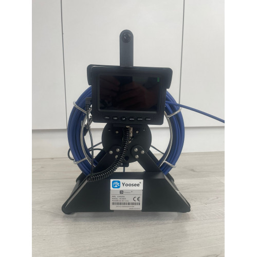 YS-3830 Monitörlü Sert Tel 20 metre Kablolu 23MM KAMERALI Kuyu, Sondaj, Kanalizyasyon Kamerası