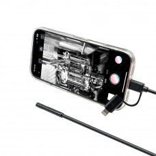 İPHONE VE ANDROİD UYUMLU 2 KAMERALI 5MT YILAN KAMERA 