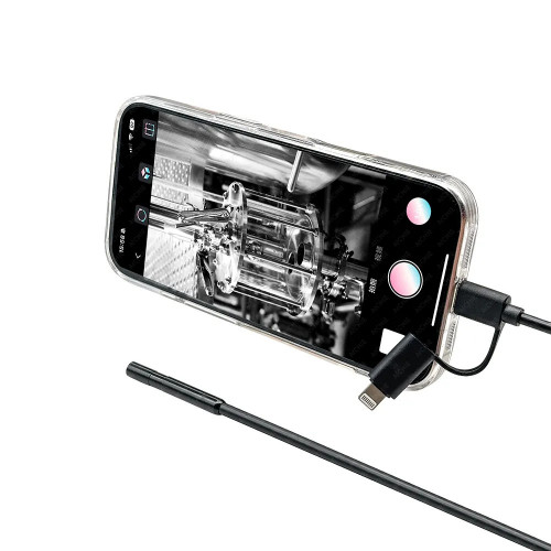 İPHONE VE ANDROİD UYUMLU 2 KAMERALI 10MT YILAN KAMERA