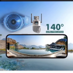 YOOSEE 36X OPTİK ZOOM  YS-SO40 ICSEE 4G SOLAR KAMERA